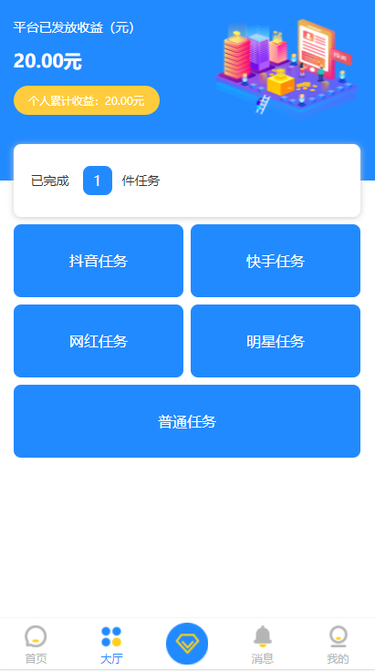 刷抖音赞/抖赞系统/微信朋友圈/抖音快手点赞任务平台源码【完美运营版】插图3