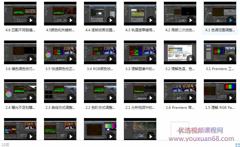 pr调色教程-Premiere Pro CC 高级调色视频教程插图