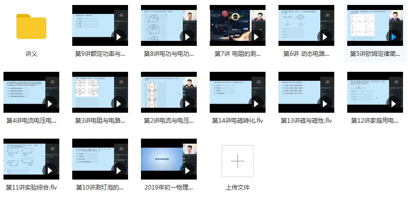 2019年春季初一(七年级)物理直播课辅导教学视频(杜春雨 14节课 含讲义...插图
