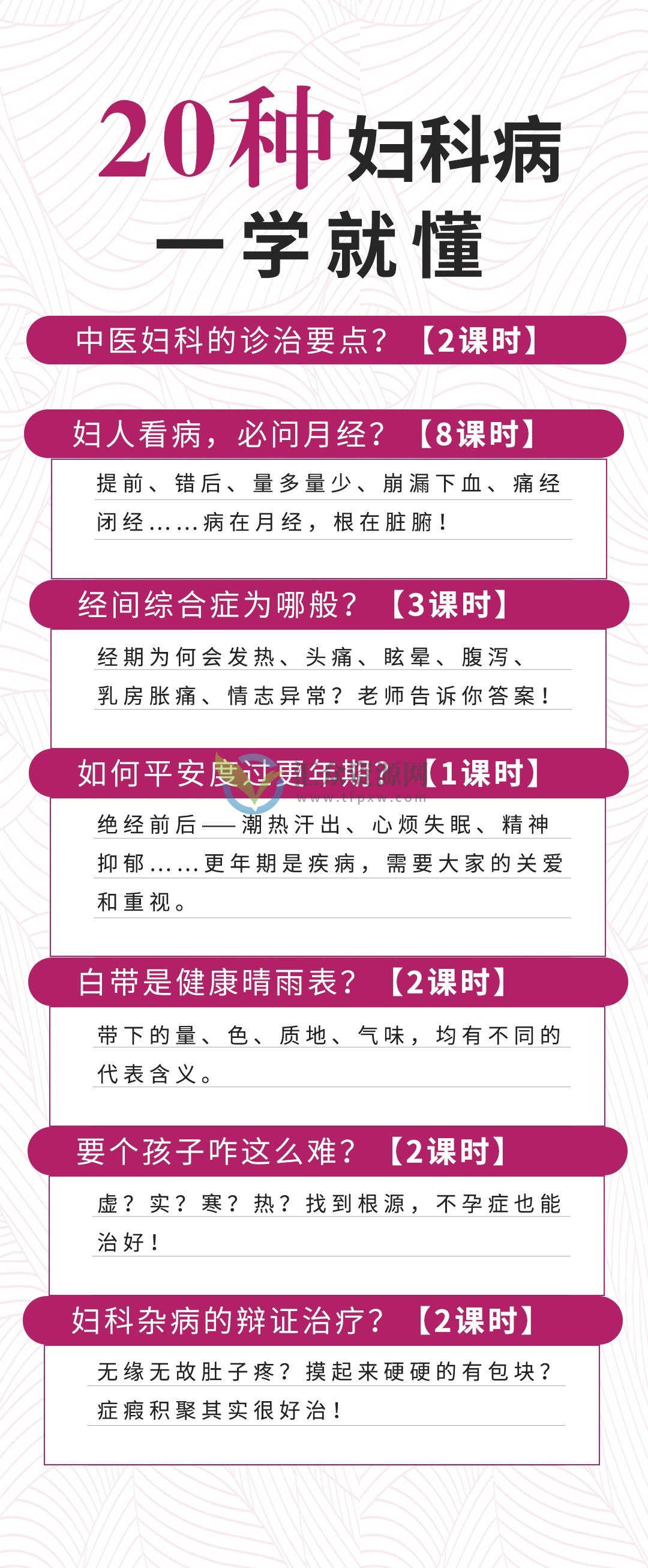 医承有道学堂谢发嶽《20种妇科病简单易学》轻松解决妇科问题插图1