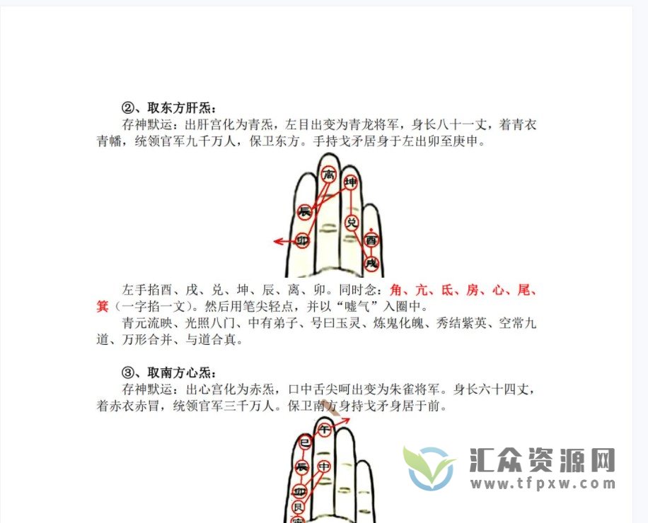 天师派符咒 + 符箓（视频+文档资料）插图1