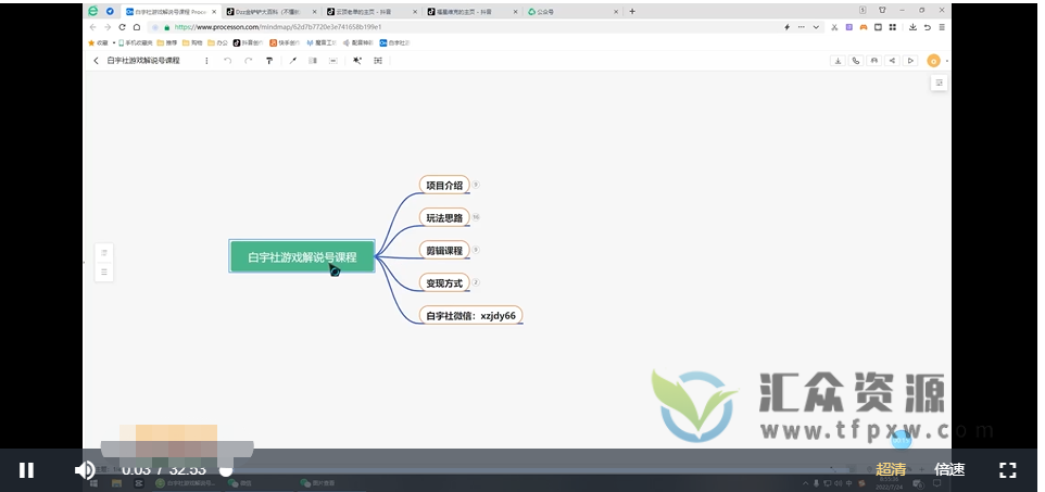 白宇社游戏号解说项目视频课程插图