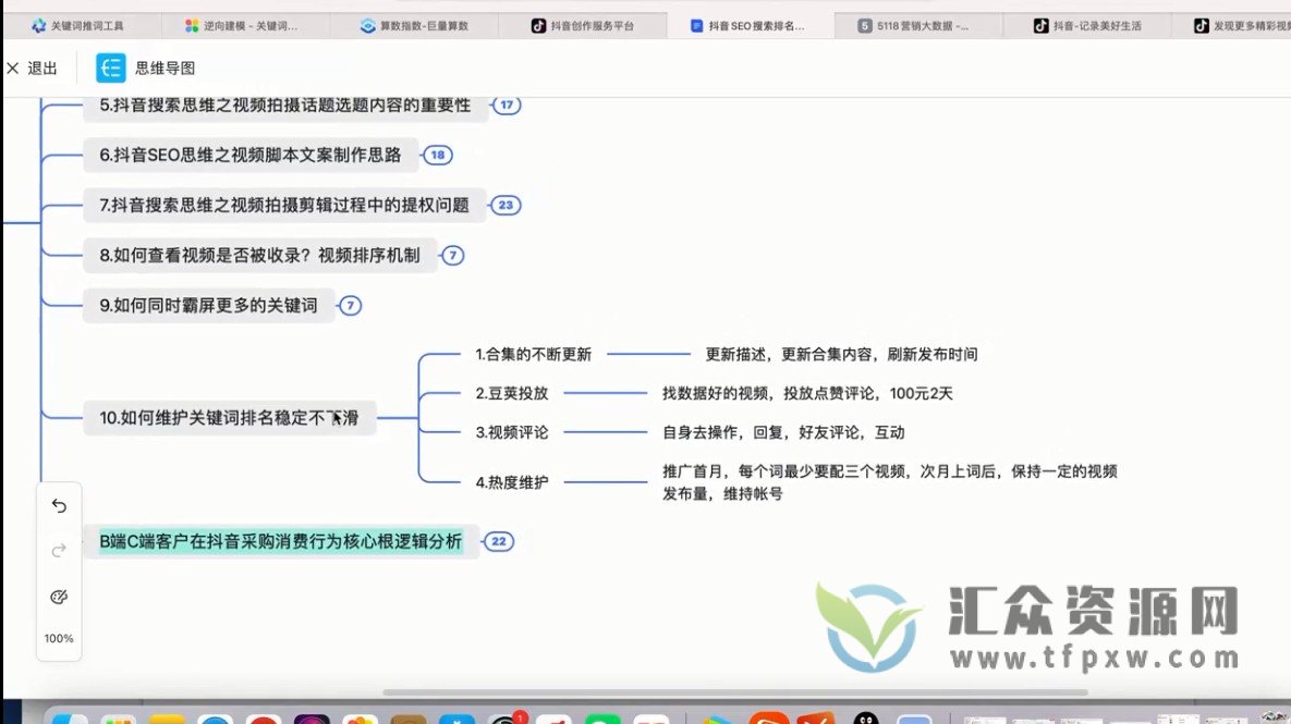 抖音短视频SEO搜索排名优化实战+企业号商家号搭建运营实操课插图