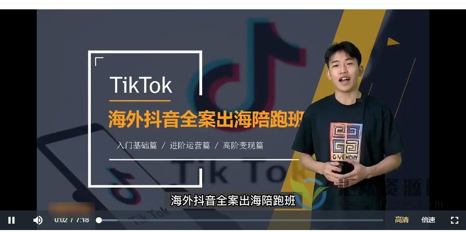 TikTok海外抖音短视频运营课《线上全案出海陪跑训练营》百度网盘下载插图1