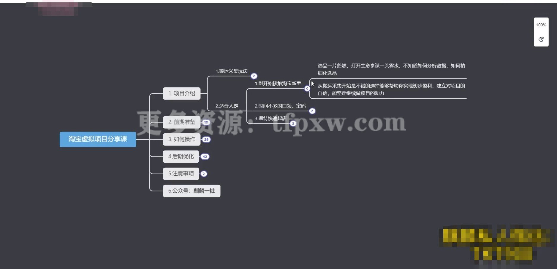 淘宝虚拟整店搬运采集玩法分享课，整店搬运采集玩法（5节课）插图