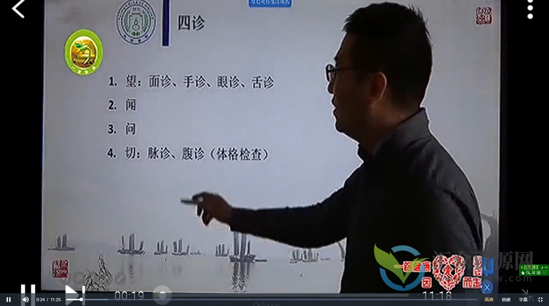 吴雄志无门医述望诊标准教学视频21课插图