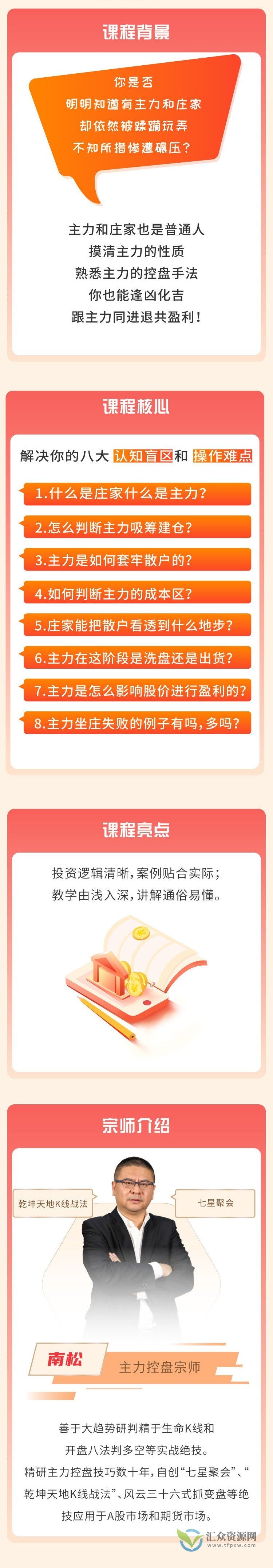 南松主力控盘手法专题课，带你玩转主力套路吸筹、洗盘、出货插图